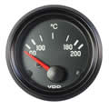 VDO Cockpit International Oil temperature 200°C 52mm 12V gauge